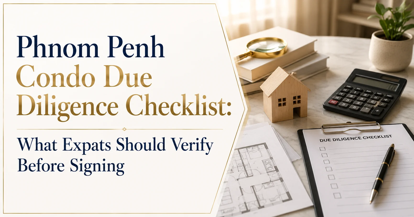Phnom Penh condo due diligence checklist
