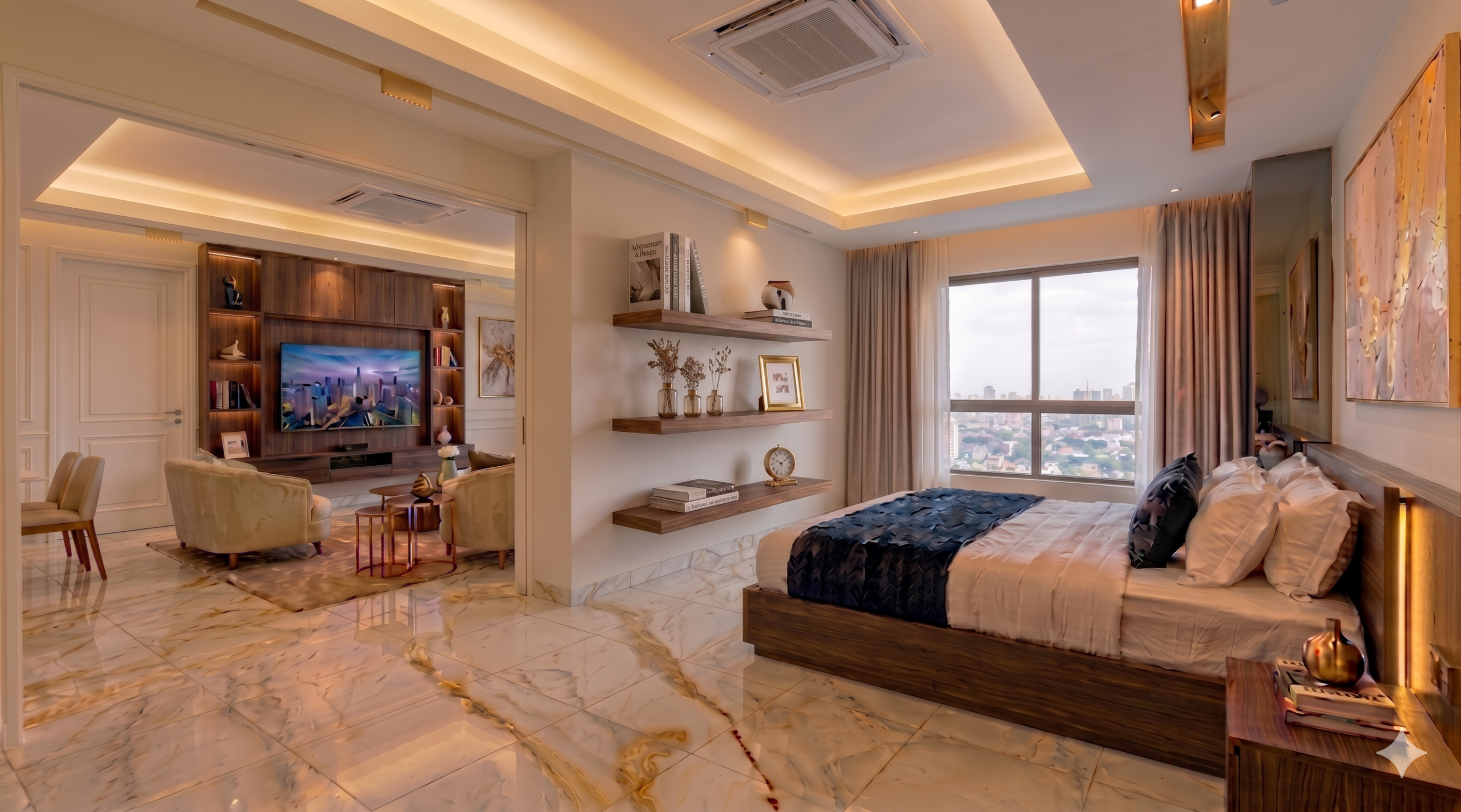 Anna Suite bedroom interior image