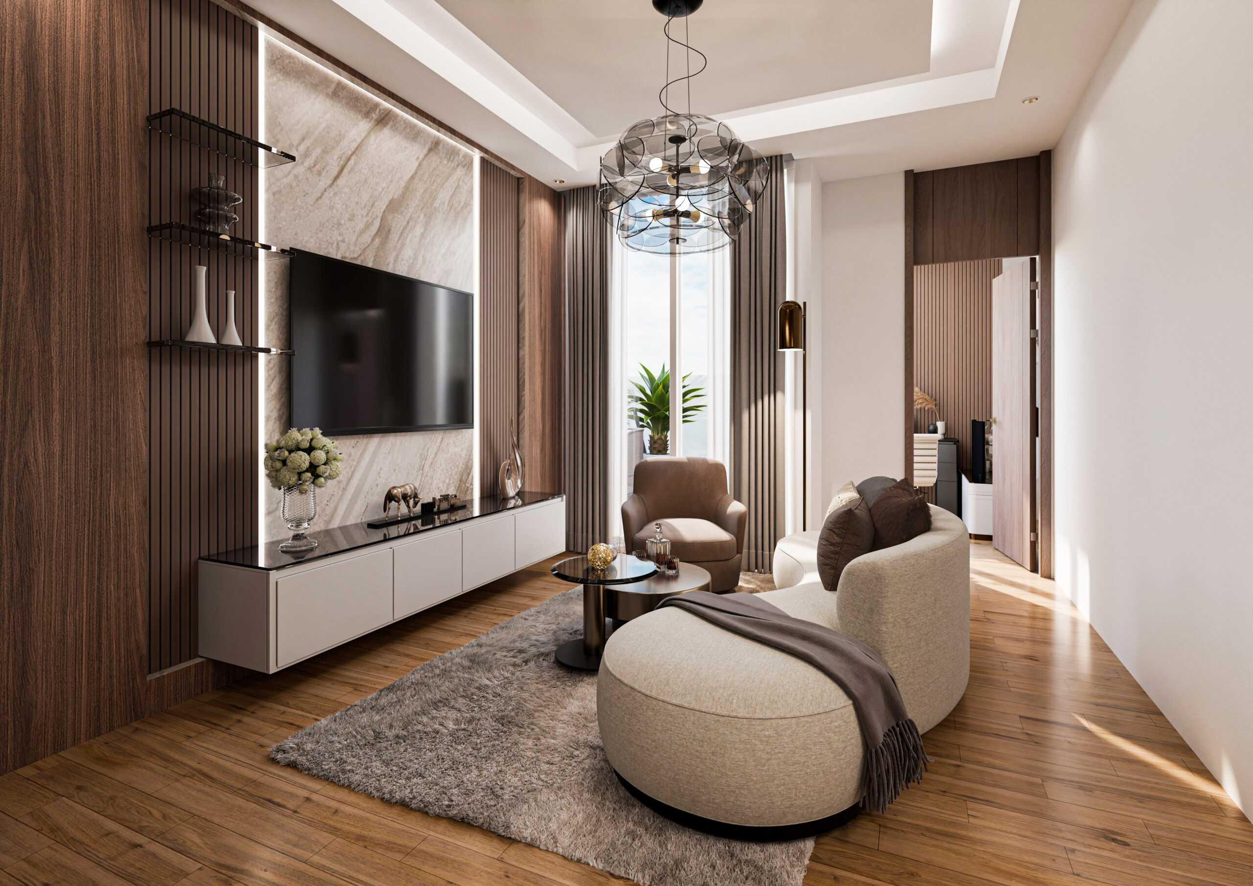 G.A.T.O. Tower residence living image