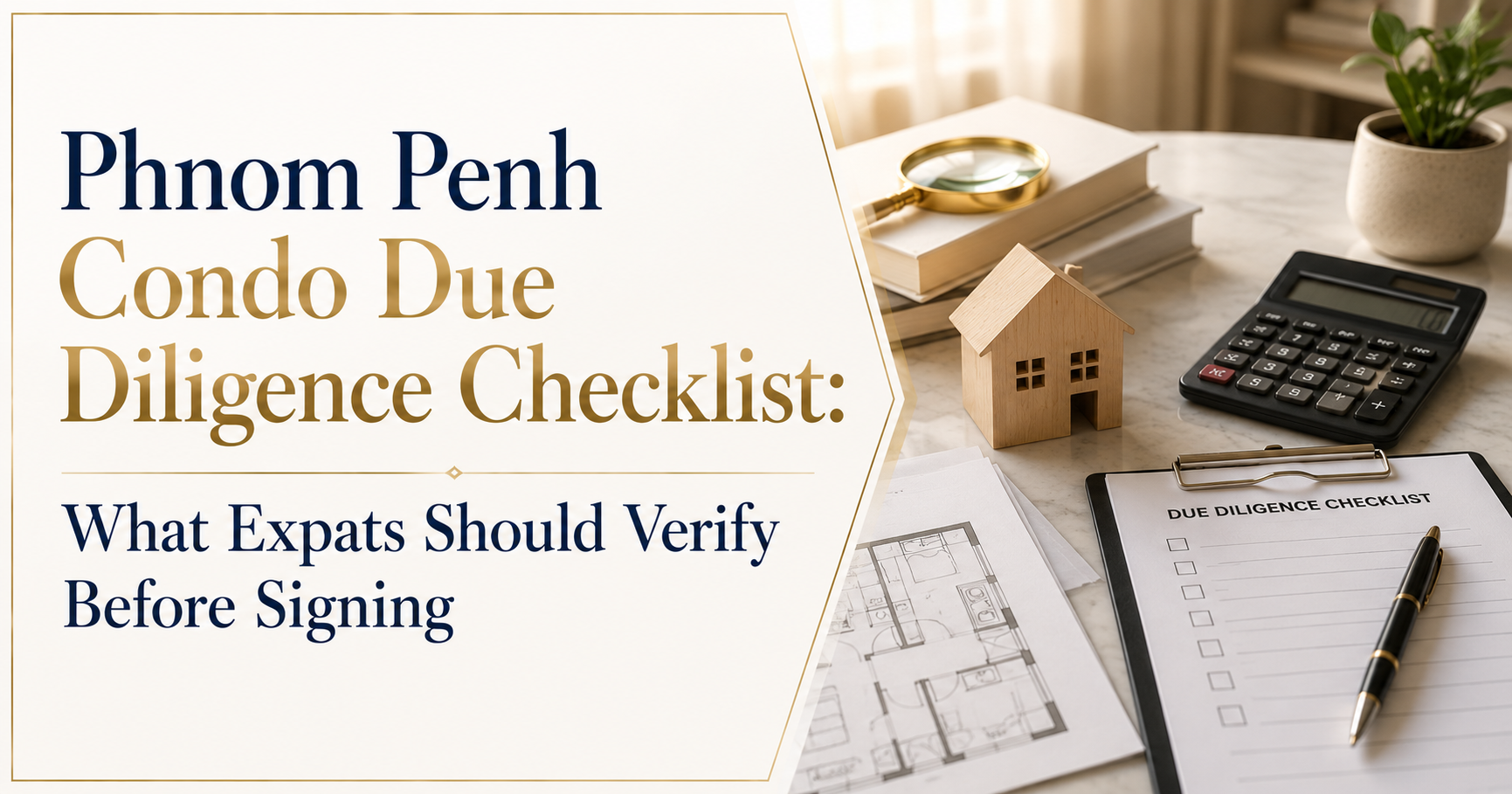Phnom Penh condo due diligence checklist